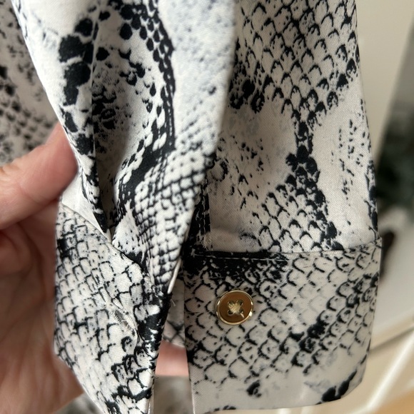 Zara Animal Print Shirt Dress XS - Picture 6 of 8